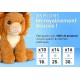 Peluche ours teddy 30cm avec ruban rouge - keeleco eco-responsable-5027148063594-lilojouets-questembert-muzillac-morbihan