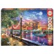 Puzzle londres au coucher de soleil 2000 pieces 96x68cm - educa-8412668190467-lilojouets-questembert-muzillac-morbihan