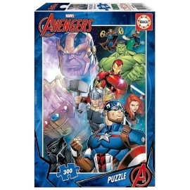 PUZZLE AVENGERS 300 PIECES 28X40CM - EDUCA-8412668196803-Lilojouets-Questembert-Muzillac-Morbihan