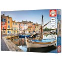 PUZZLE PORT DE MARTIGUES PROVENCE 1000 PIECES 68X48CM - EDUCA