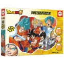 PUZZLE POSTER DRAGONBALL 250 PIECES 100X70CM - EDUCA