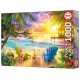 Puzzle plage d'amour 1000 pieces 68x48cm - educa-8412668202559-lilojouets-questembert-muzillac-morbihan