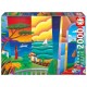 Puzzle penelope attend illustration 2000 pieces 96x68cm- educa-8412668202689-lilojouets-questembert-muzillac-morbihan