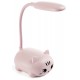 Mini lampe de bureau chat rose kawaii - rechargeable-8422593133361-lilojouets-questembert-muzillac-morbihan