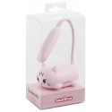MINI LAMPE DE BUREAU CHAT ROSE KAWAII - RECHARGEABLE