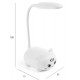 Mini lampe de bureau chat blanc kawaii - rechargeable-8422593133378-lilojouets-questembert-muzillac-morbihan