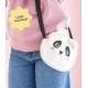 Petit sac a main peluche panda blanc - sacoche avec bandouliere - back2fun-8422593196649-lilojouets-questembert-muzillac-morbiha