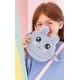 Petit sac a main peluche lapin bleu - sacoche avec bandouliere - back2fun-8422593196656-lilojouets-questembert-muzillac-morbihan