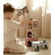 Coffret blocs empilables avec voitures en bois - 12 pieces - little dutch-8713291225251-lilojouets-questembert-muzillac-morbihan