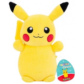 PELUCHE PIKACHU 35CM SQUISHMALLOWS - POKEMON-0196566641723-Lilojouets-Questembert-Muzillac-Morbihan