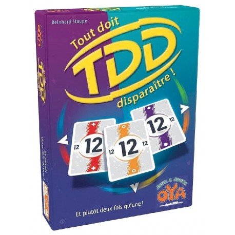 JEU TDD - TOUT DOIT DISPARAITRE - 120 CARTES - OYA-3760207030633-Lilojouets-Questembert-Muzillac-Morbihan