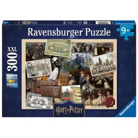 PUZZLE HARRY POTTER RETOUR A POUDLARD 300 PIECES XXL 49X36CM - RAVENSBURGER-4005555041405-Lilojouets-Questembert-Muzillac-Morbih