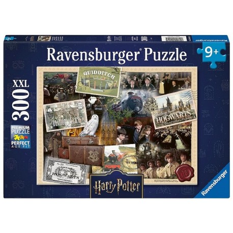 PUZZLE HARRY POTTER RETOUR A POUDLARD 300 PIECES XXL 49X36CM - RAVENSBURGER-4005555041405-Lilojouets-Questembert-Muzillac-Morbih