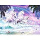 Puzzle licornes sur la plage 150 pieces xxl 49x36cm - ravensburger-4005556100576-lilojouets-questembert-muzillac-morbihan