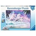 PUZZLE LICORNES SUR LA PLAGE 150 PIECES XXL 49X36CM - RAVENSBURGER