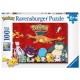 Puzzle mes pokemon preferes 100 pieces xxl 49x36cm - ravensburger-4005556109340-lilojouets-questembert-muzillac-morbihan