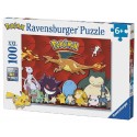 PUZZLE MES POKEMON PREFERES 100 PIECES XXL 49X36CM - RAVENSBURGER