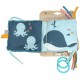 Livre d'eveil tissu ocean 2en1 reversible avec anneau dentition-3700552303976-lilojouets-questembert-muzillac-morbihan