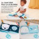 Livre d'eveil tissu ocean 2en1 reversible avec anneau dentition-3700552303976-lilojouets-questembert-muzillac-morbihan