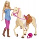 Coffret poupee barbie 29cm et son cheval - mattel-0887961691351-lilojouets-questembert-muzillac-morbihan