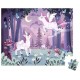 Valisette puzzle licornes 50x40cm - 54 pieces avec poster - janod-3700217325558-lilojouets-questembert-muzillac-morbihan