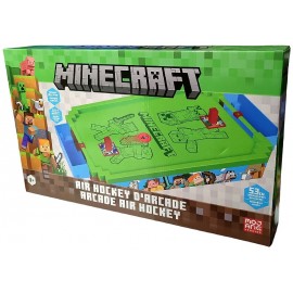 AIR HOCKEY D'ARCADE MINECRAFT 53CM SONORE-4895254302774-Lilojouets-Questembert-Muzillac-Morbihan