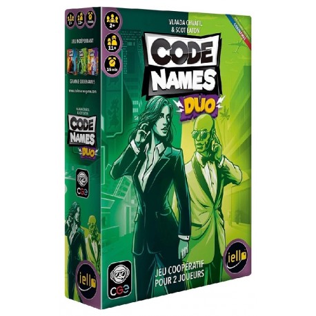 JEU CODENAMES DUO - JEU COOPERATIF 2 JOUEURS ET PLUS - IELLO-3701551704870-Lilojouets-Questembert-Muzillac-Morbihan