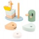 Canards empilables - 7 pieces en bois - janod-3700217340599-lilojouets-questembert-muzillac-morbihan