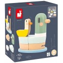CANARDS EMPILABLES - 7 PIECES EN BOIS - JANOD