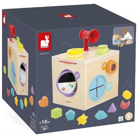 BOITE SENSORIELLE EN BOIS - JANOD-3700217353070-Lilojouets-Questembert-Muzillac-Morbihan