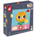 PLATEAU BOIS LE PETIT CHAT DES RITUELS 24X24CM - 30 MAGNETS ET 7 CARTES MODELES