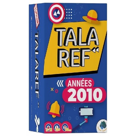 JEU TALAREF ANNEES 2010 - QUIZ JEU D'AMBIANCE - PANDOR GAMES-3770022319042-Lilojouets-Questembert-Muzillac-Morbihan