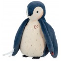 PELUCHE MANCHOT BLEU 24CM SONORE ENREGISTREUR VOCAL - ET BOITE KALOO COMPLICES