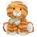 PELUCHE TIGRE PAPAYE 13CM - GAMME ES AMIS - AVEC BOITE KALOO