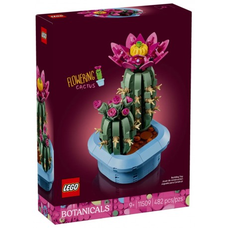 11509 LE CACTUS FLEURI - 482 PIECES - LEGO BOTANICALS-5702018031865-Lilojouets-Questembert-Muzillac-Morbihan