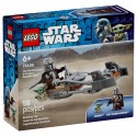 75436 SPEEDER BIKE DU MANDALORIEN ET GROGU - 58 PIECES - LEGO STAR WARS