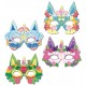 Pochette masques a decorer licornes et 150 strass - auzou creatif-9791039554657-lilojouets-questembert-muzillac-morbihan