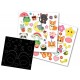 Pochette masques a decorer kawaii et 100 stickers - auzou creatif-9791039555388-lilojouets-questembert-muzillac-morbihan