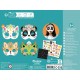Pochette masques a decorer kawaii et 100 stickers - auzou creatif-9791039555388-lilojouets-questembert-muzillac-morbihan