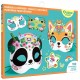 Pochette masques a decorer kawaii et 100 stickers - auzou creatif-9791039555388-lilojouets-questembert-muzillac-morbihan