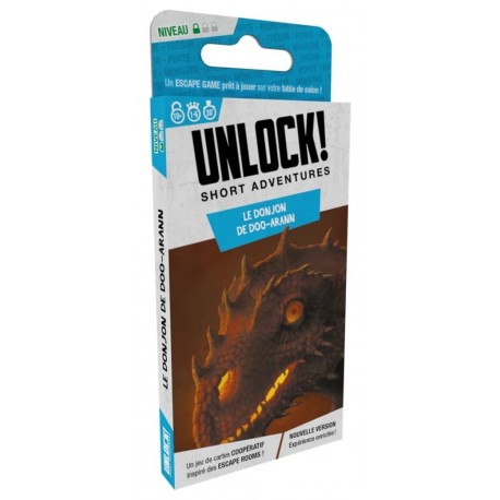 JEU CARTES UNLOCK DONJON DE DOO-ARANN - SHORT ADVENTURES T4-3558380099475-Lilojouets-Questembert-Muzillac-Morbihan