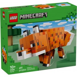 21588 LE RENARD - 497 PIECES - LEGO MINECRAFT-5702018055977-Lilojouets-Questembert-Muzillac-Morbihan