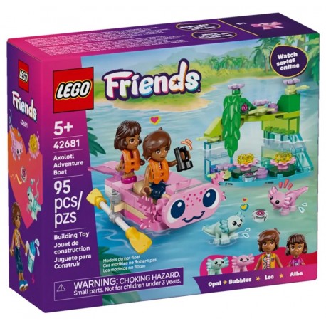 42681 BATEAU D'AVENTURES AXOLOTE - 95 PIECES - LEGO FRIENDS-5702018060384-Lilojouets-Questembert-Muzillac-Morbihan