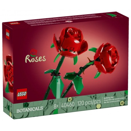 40460 LES ROSES - 120 PIECES - LEGO BOTANICALS-5702018213780-Lilojouets-Questembert-Muzillac-Morbihan