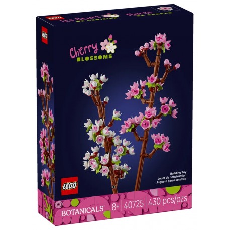 40725 LES FLEURS DE CERISIER - 430 PIECES - LEGO BOTANICALS-5702018213797-Lilojouets-Questembert-Muzillac-Morbihan