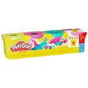 PACK 4 POTS PATE A MODELER COULEURS VIVES - PLAYDOH