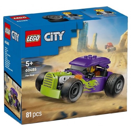 60485 VOITURE HOT ROD - 81 PIECES - LEGO CITY-5702018031902-Lilojouets-Questembert-Muzillac-Morbihan