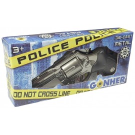 REVOLVER POLICE METAL 8 COUPS A AMORCES - GOHNER