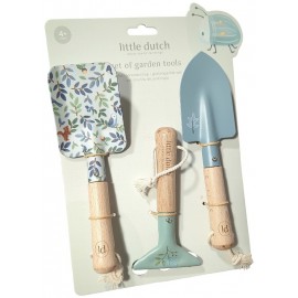 SET OUTILS DE JARDINAGE - 3 PIECES PELLE RATEAU TRANSPLANTOIR - LITTLE DUTCH-8713291891111-Lilojouets-Questembert-Muzillac-Morbi