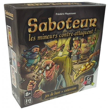 JEU SABOTEUR 2 - LES MINEURS CONTRE-ATTAQUENT BASE ET EXTENSION-3421272122028-Lilojouets-Questembert-Muzillac-Morbihan